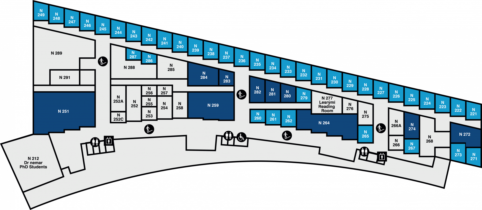 Yfirlitsmynd af Öskju: 2. hæð