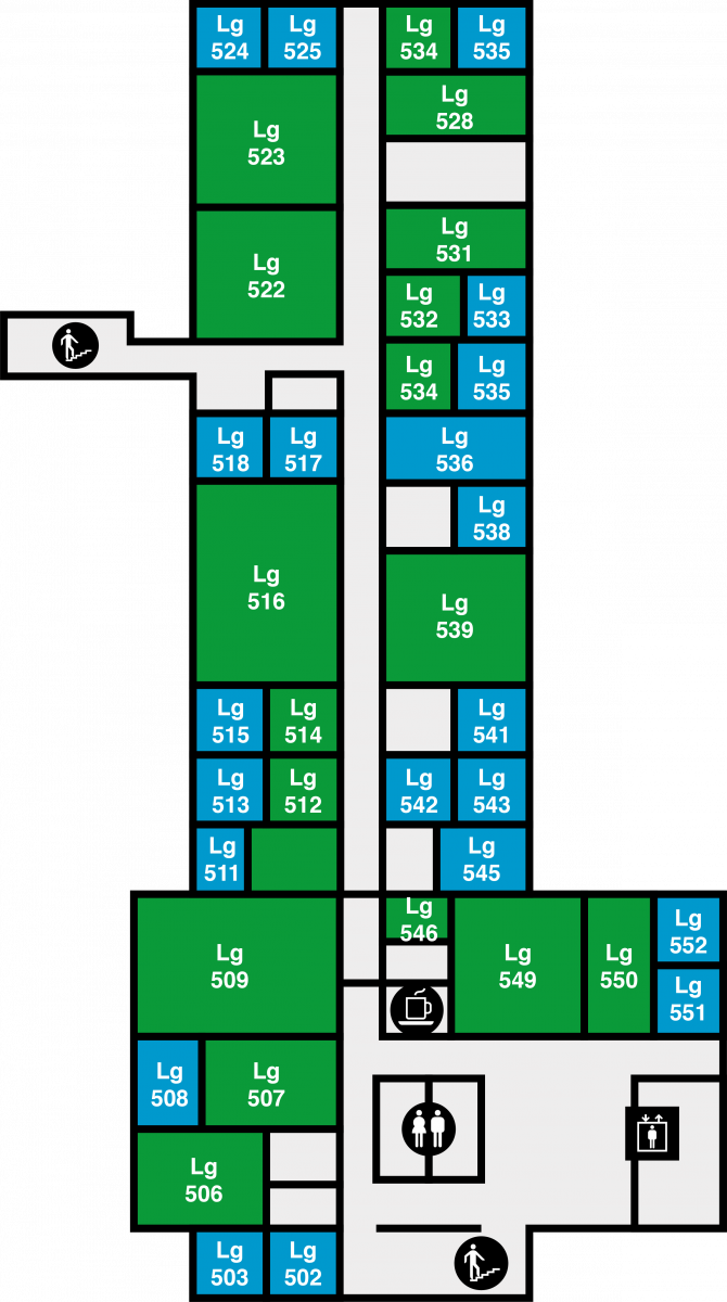 Yfirlitsmynd af Læknagarði: 5. hæð