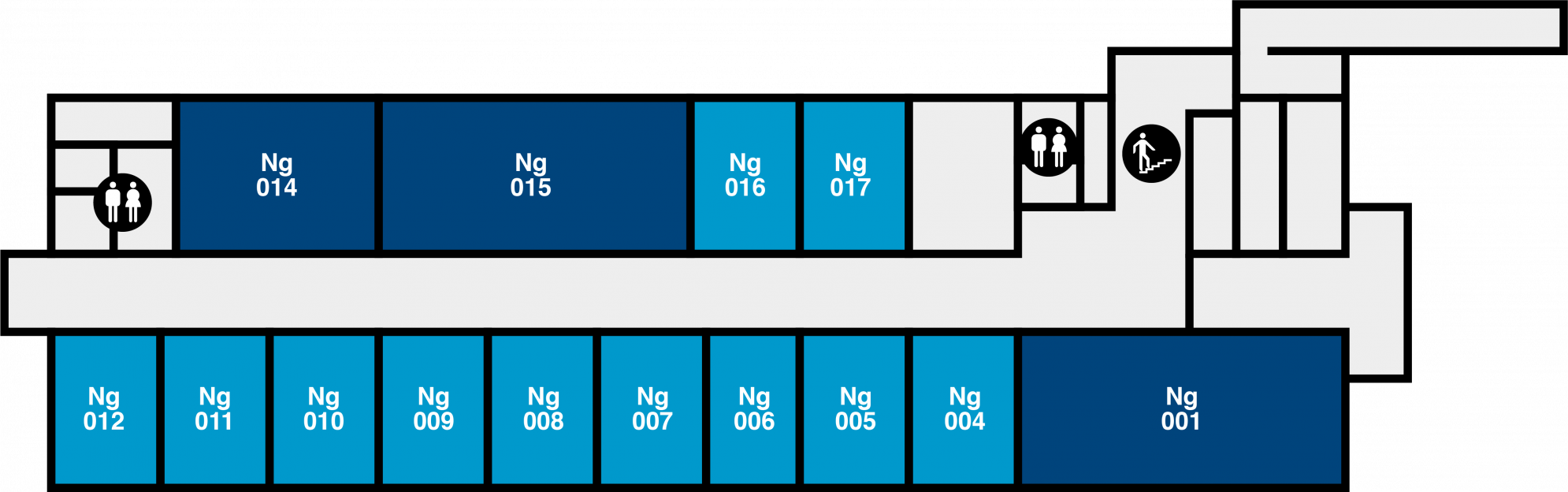 Yfirlitsmynd af Nýja garði: Kjallari