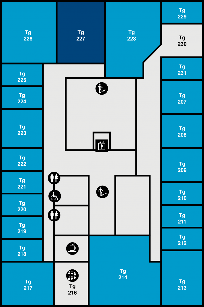 Yfirlitsmynd af Tæknigarði: 2. hæð