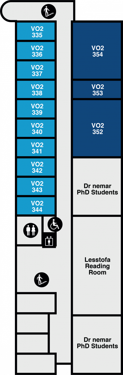 Yfirlitsmynd af VR-II: 3. hæð