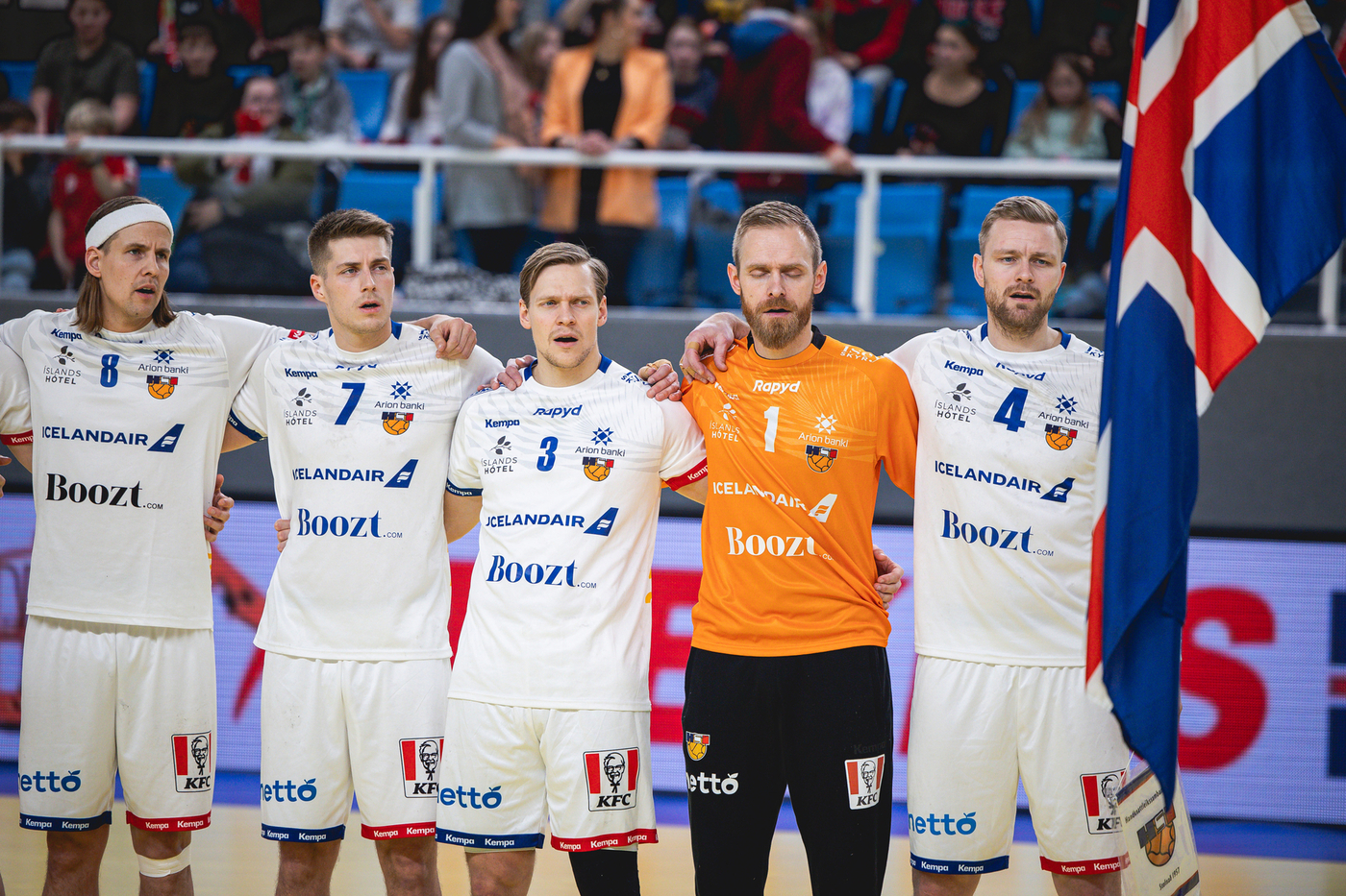 Viggo og landslisfelagar