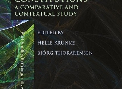 Bókakápa bókarinnar The Nordic Constitutions – A Comparative and Contextual Study
