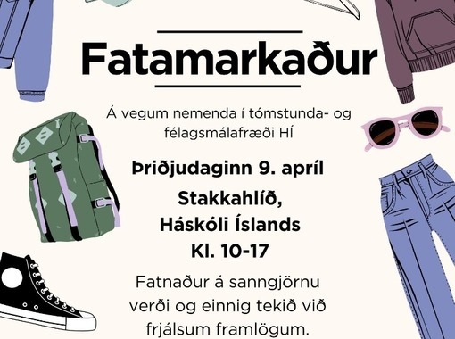 Styrkjum góð málefni - fatamarkaður í Stakkahlíð