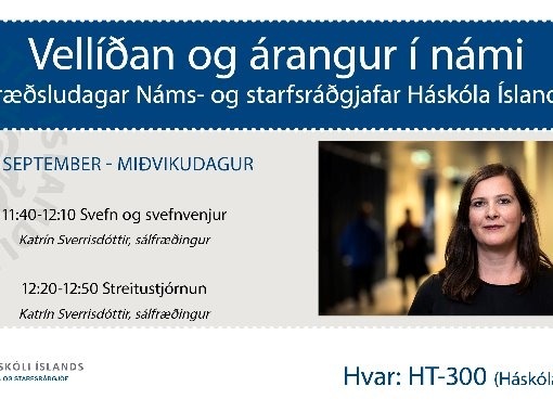 Vellíðan og árangur í námi - Fræðsludagar Náms- og starfsráðgjafar
