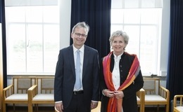 Jón Atli Benediktsson og Kristín Ingólfsdóttir