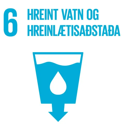 Heimsmarkmið 6: Hreint vatn og hreinlætisaðstaða