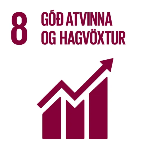 Heimsmarkmið 8: Góð atvinna og hagvöxtur